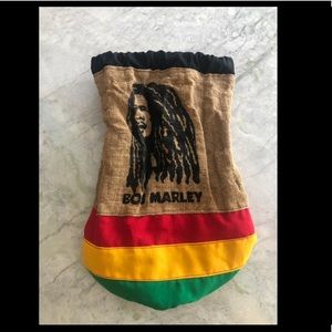 🛍Vintage Bob Marley Burlap bag